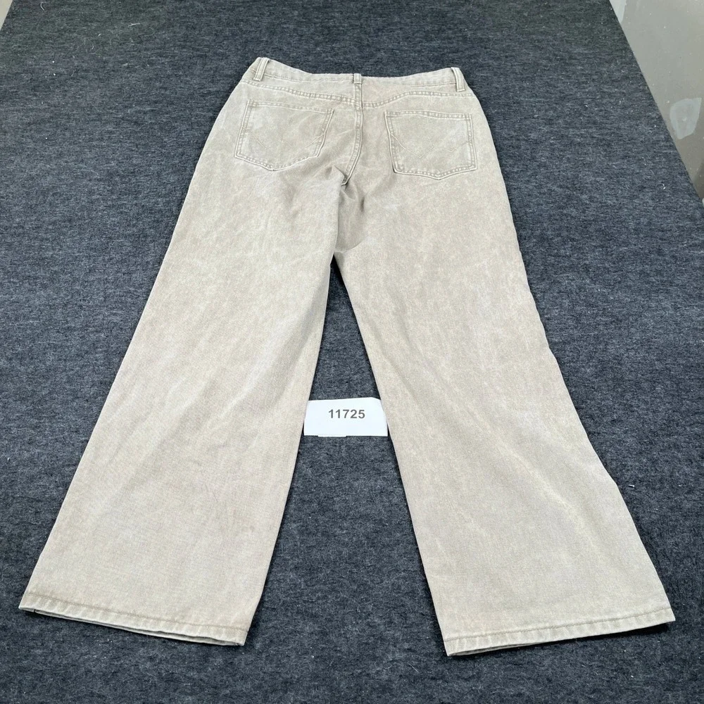 Dazy Designer Jeans Mens Medium Brown Denim Cotton Stretch Casual Straight Leg